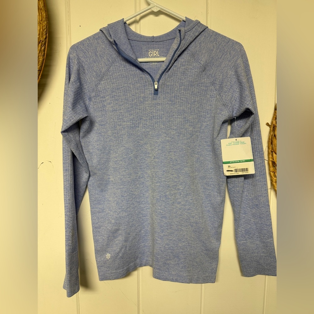 Athleta girls hooded pull over